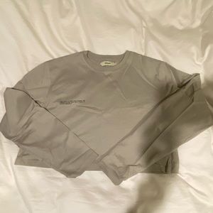 Pangaia Long Sleeve Crop T-Shirt